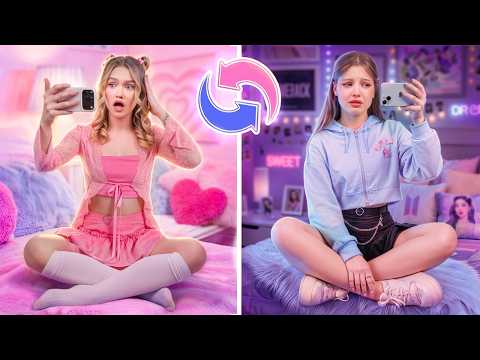 The Naive Girl and the Popular Girl Swapped Lives!