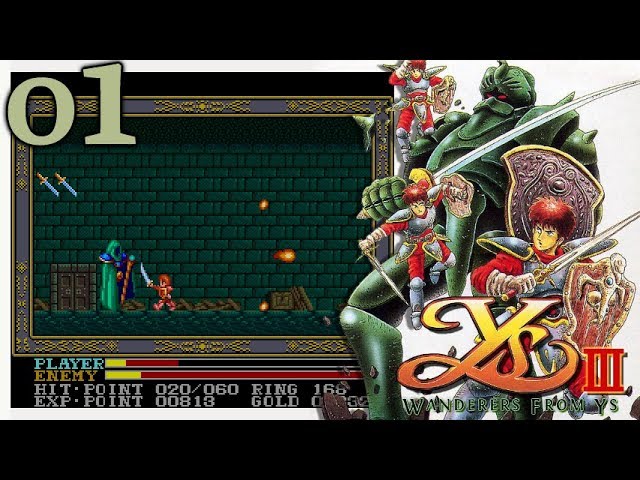 【SFC】イースIII WANDERERS FROM Ys #01