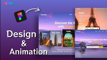 Tarvel Landing page design figma | Travel website in figma #landingpage