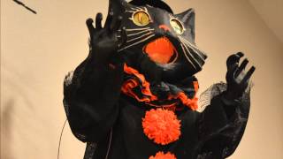 Bethany Lowe Scaredy Cat Ghoul - Black Bow Halloween Shoppe