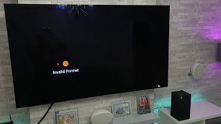 Xbox Series X & LG OLED first issue !