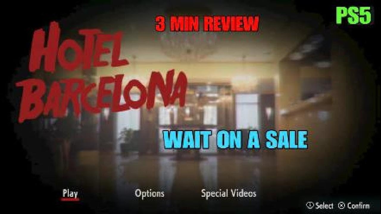 Hotel Barcelona 3 Min Review 