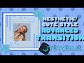 Advance Transition for fan edit (cute/aesthetic style) || Alight motion tutorial