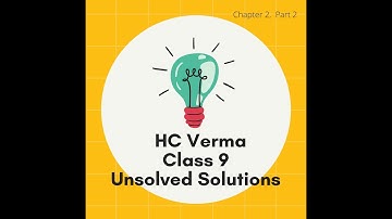 HC Verma Class 9 Physics Solution