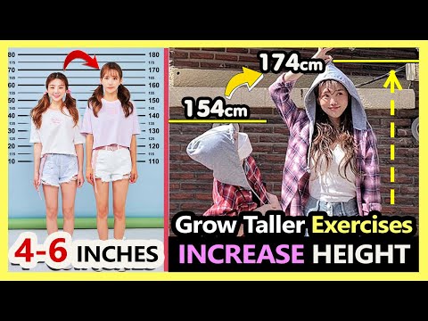 FAST INCREASE HEIGHT EXERCISE 4-6 INCHES AT HOME | Grow Taller Exercises Before Age 18
