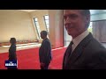 Newsom Visits Great Wall of China