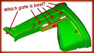 Celebrity Automated Gate Placement with Moldex3D Gate Location Advisor (GLA) | Advanced Tips & Tricks Profile