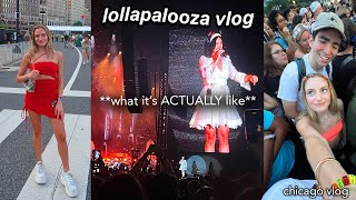 what lollapalooza is ACTUALLY like | 2023 chicago vlog