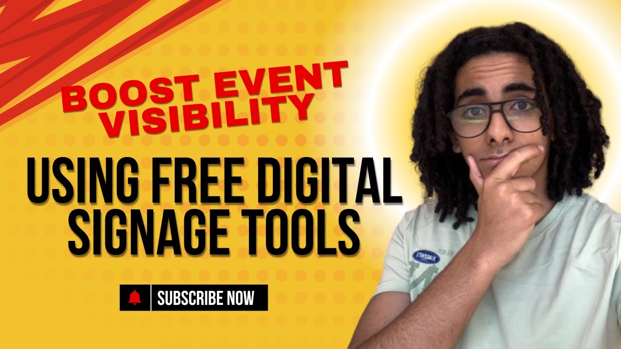 How to Boost Event Visibility Using Free Digital Signage Tools - YouTube