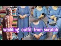 How to design designer dress  wedding outfit from scratch  dress designing ideas self grooming