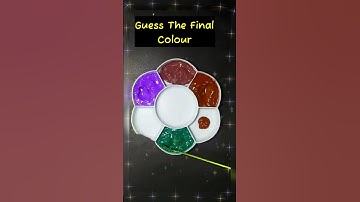 Colour Mixing🍀🌹ColourMatching#sarisfying#mixingcolour#ytshorts#shortfeed#viral