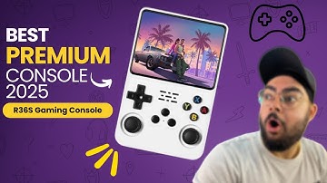 "R36S Retro Gaming Handheld Console – Ultimate Review & Gameplay Test!" | UNIBAV