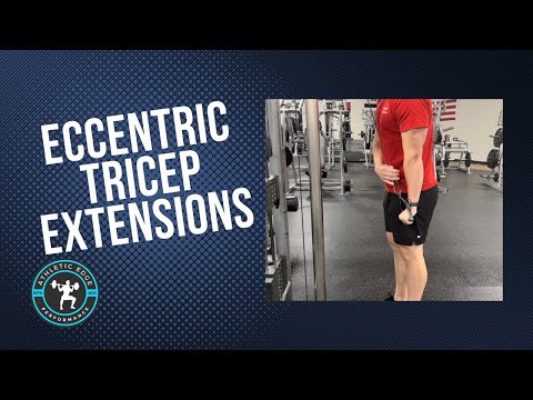 Eccentric Tricep Extensions