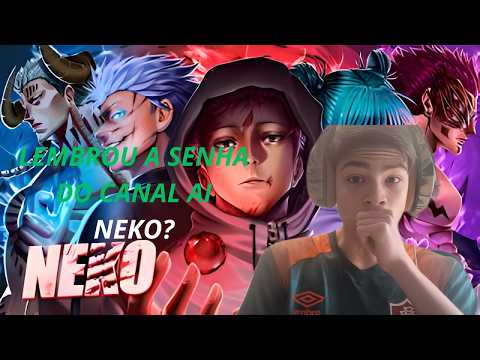 O NEKO LEBROU A SENHA DO CANAL DELE REACT DO Topo Solitário (Jujutsu Kaisen) | Neko