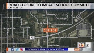 Charleston road closure impacting school commute