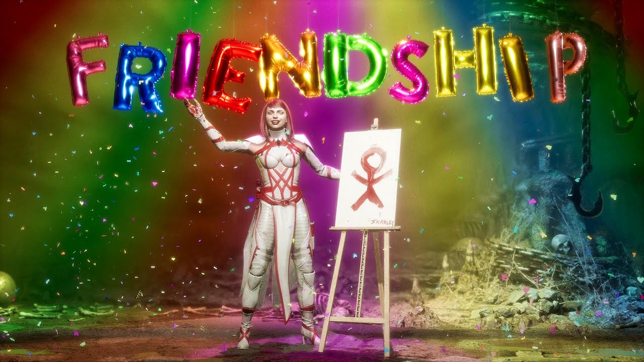 Skarlet - Friendship in 5 different skins #1 - Mortal Kombat 11