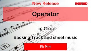 Operator : Jim Croce : Alto Sax Playalong Backing Track