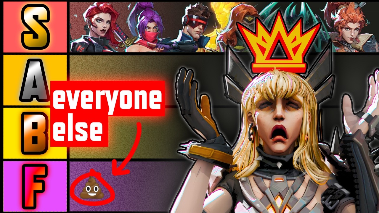 My OFFICIAL Marvel Rivals Season 10.5 Tier List...