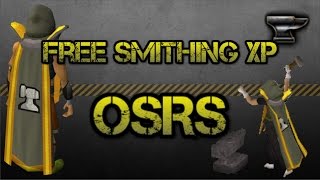 RuneScape: Free smithing XP 40-70k xp an hour