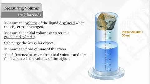 video, how to find density of an irregular solid
