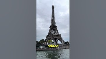 The Eiffel Tower Grows Taller in Summer! 🤯🗼 #didyouknow #facts #science #EiffelTower