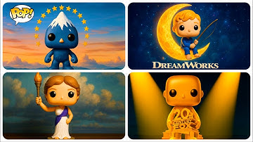 Movie Studios Funko POP by AI