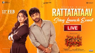 RATTATATAAV Song Launch Event LIVE | FUNKY | Vishwak Sen, Kayadu Lohar | Anudeep | Bheems Ceciroleo