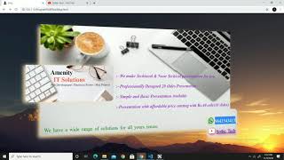 Information Simple easy Advertising blog using HTML and CSS Update