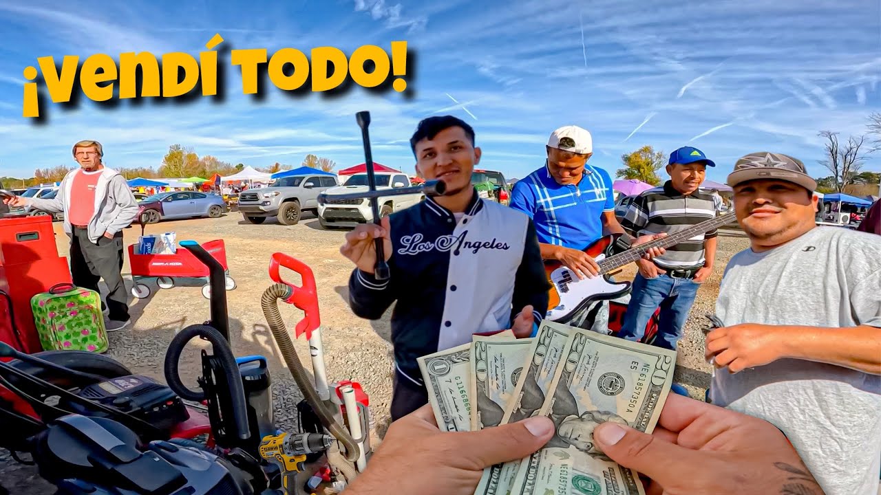 REMATANDO en el MERCADO de PULGAS en USA 🇺🇸🧉🛍️💰