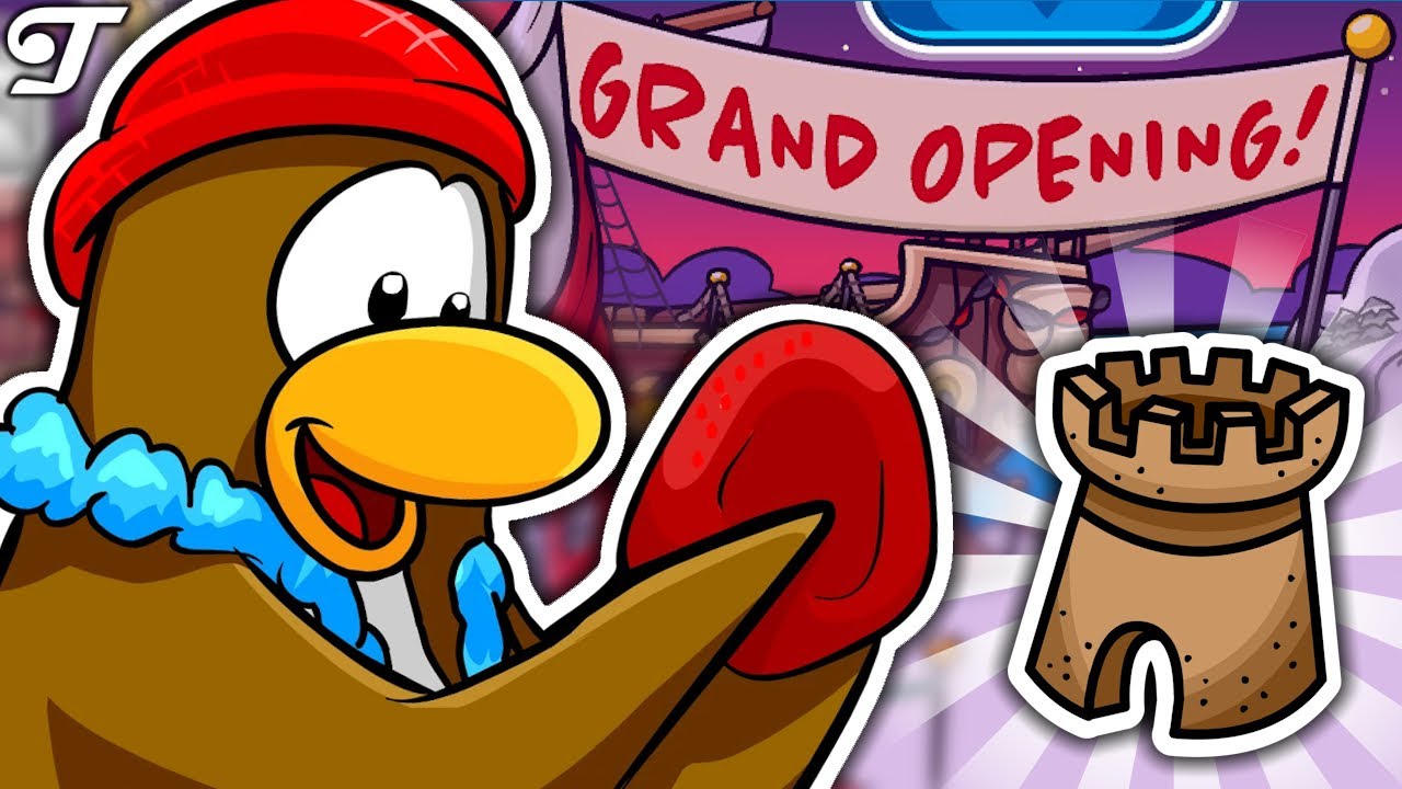 🗼 Торжественное открытие маяка + секреты и значок «Песочный замок»! 🗼 | Club Penguin Zero