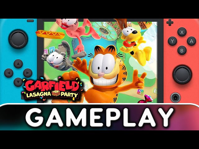 Garfield Lasagna Party: jogo estilo Mario Party do famoso gato laranja  chega em novembro