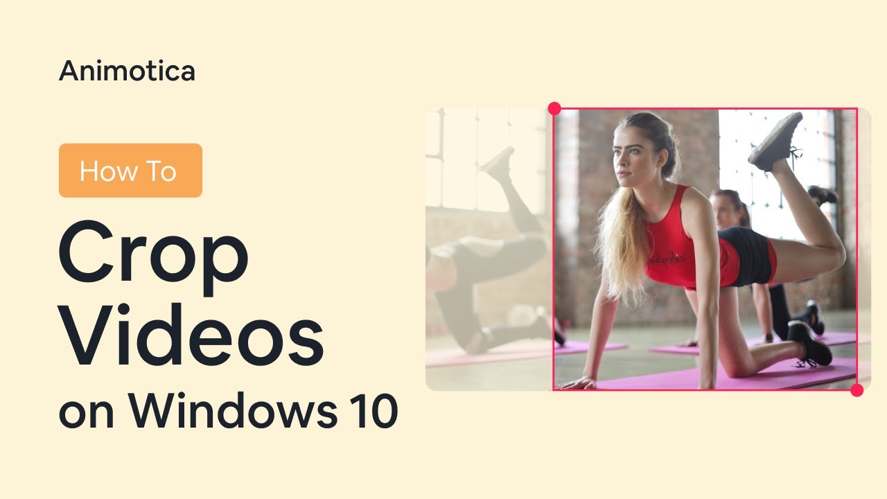 How To Crop A Video In Windows 10 Tutorial Youtube