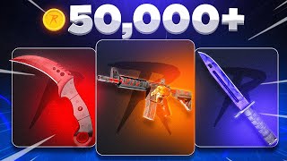 INSANE $50000+ IN CSGOROLL BATTLE PAYOUTS! (25K LEADERBOARD GK68.GG)