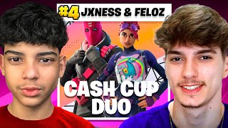 JXNES E THEFELOZ FICARAM TOP 4 NA CASH CUP DUO FINALS (200$)