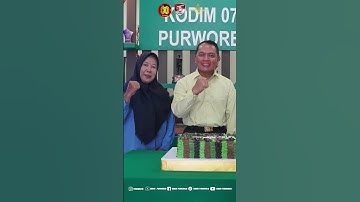 SURPRISE HUT KE-80 TNI DARI BERBAGAI INSTANSI KAB. PURWOREJO