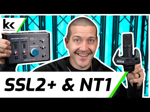 Solid State Logic SSL2+ and Rode NT1 | Setup & Test