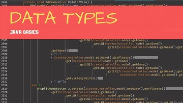 Java Data Types Part 3 (String, char, double float) in English