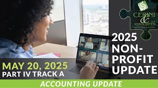 NFP Update 2025 Part IV Track A: Accounting Update