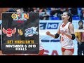 Petro Gazz vs. Creamline | Set 2 Highlights - November 6, 2019 | #PVL2019