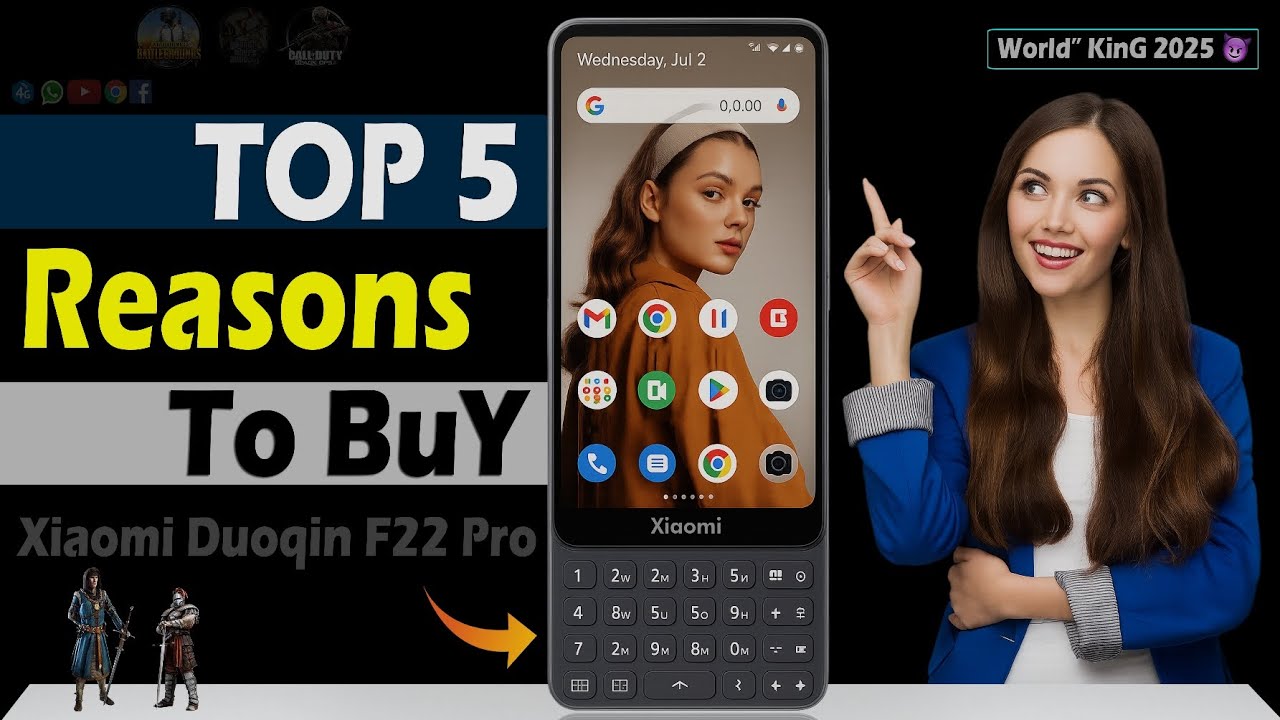 Top 5 Reasons To BuY Xiaomi Duoqin F22 Pro - World