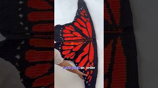 Viral butterfly cardigan #trendy #crochet #monarch #butterfly #cardigan #crochetsweater #handmade