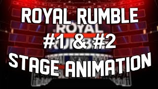 WWE Stage Animation | Royal Rumble 2018 - Entrants #1 and #2