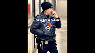 Meet Officer Sara Allen