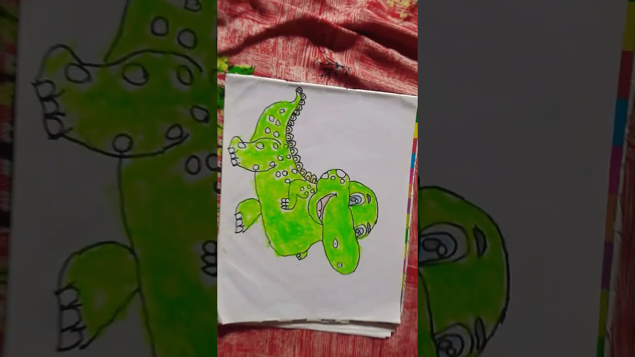 CP DRAWING ;2 // dinosaur drawing // dinosaur drawing kaise banae