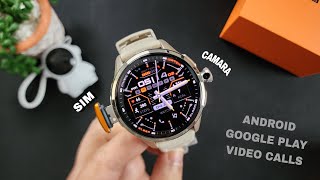 H100 ANDROID SMARTWATCH - GOOGLE PLAY/ ROTATOTY CAMARA / ANDROID