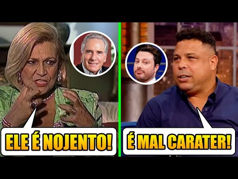 Famosos que DETONARAM outros Famosos na TV!
