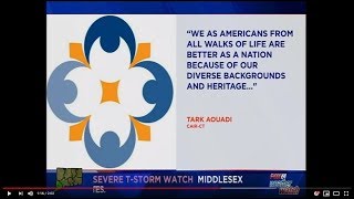 Video: CAIR-CT Responds to 'Muslims Go Home' Vandalism of Halal Butcher Shop