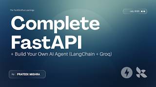 FastAPI Full Crash Course with GenAI & LangChain | Build & Deploy an AI Agent as a REST API (2026) screenshot 5