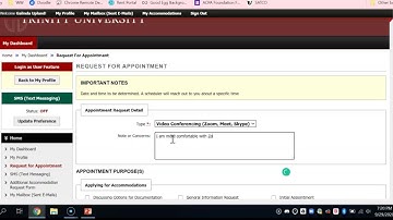 Request SAS Appointment in SAS Link