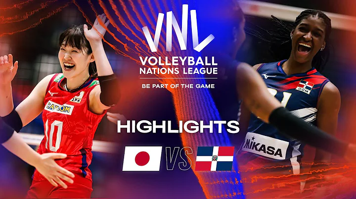 🇯🇵 JPN vs. 🇩🇴 DOM - Highlights Week 1 | Women's VNL 2023 - DayDayNews